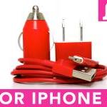 Iphoen 5 Charger (red) - F..