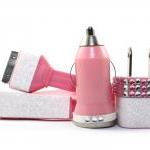 Glamour Pink iPhone Charger - Extra Long Cable
